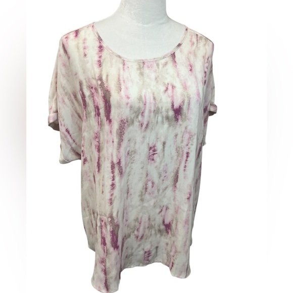 Maurices Tops - Maurice’s Large Blouse top with scuffed sleeves